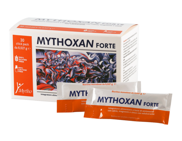 MYTHOXAN FORTE 30 Bustine | Aminoacidi Essenziali + CALCIO + MAGNESIO + ZINCO